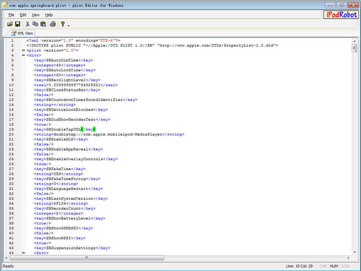plist editor for windows